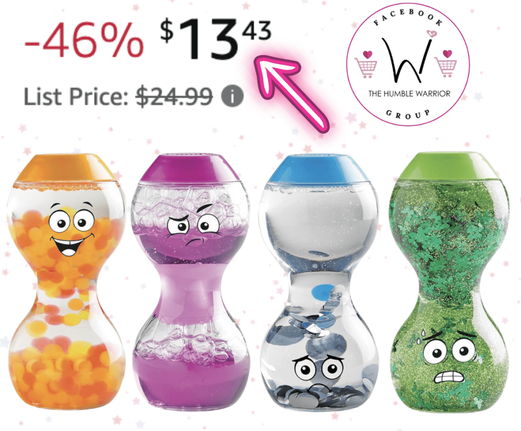 The hand2mind Express Your Feelings Sensory Bottles!